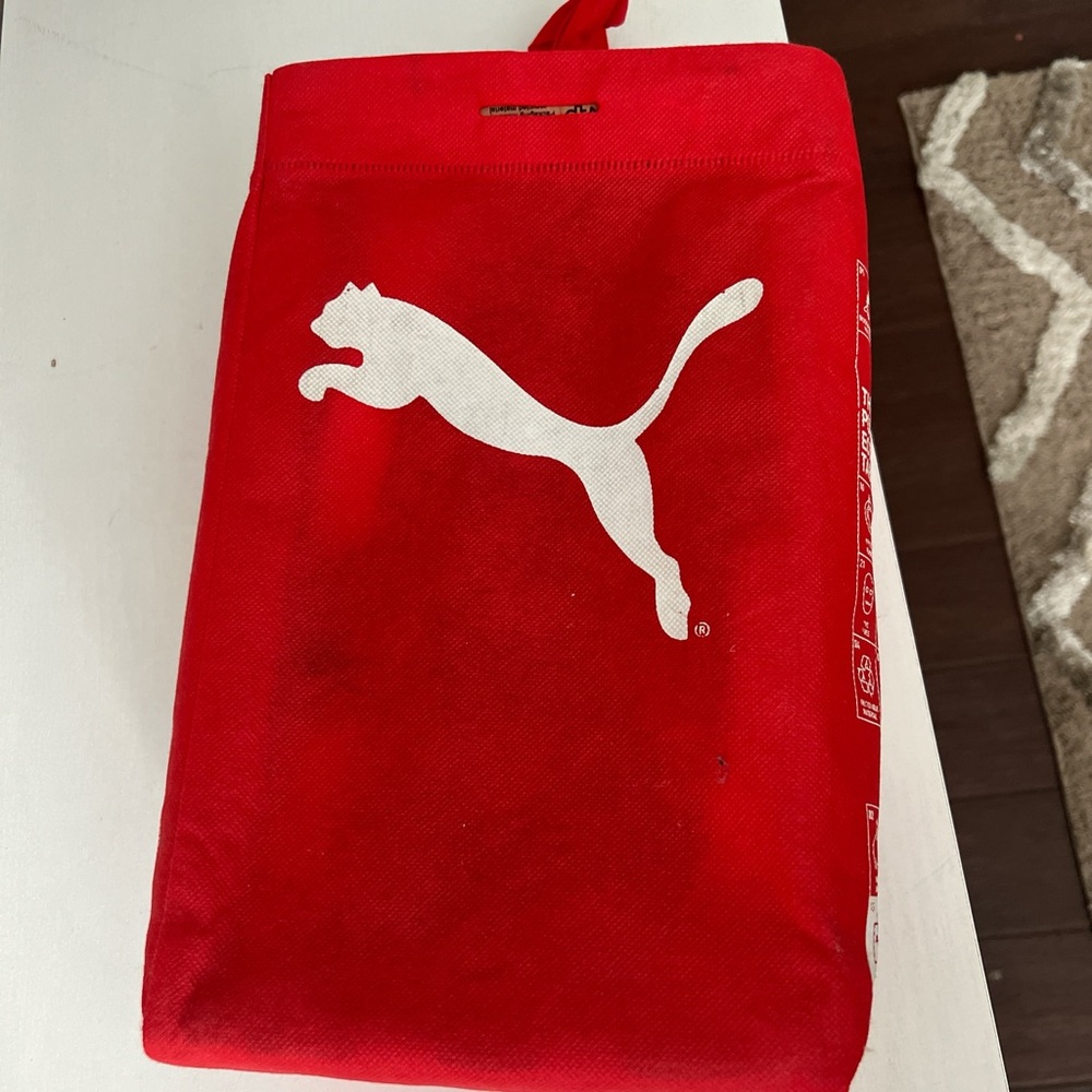 Puma Men's Black and White Sneakers - Picture 7 of 7